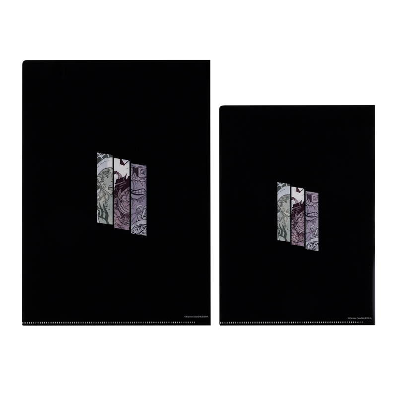 『ＯＮＥ　ＰＩＥＣＥ』クリアファイル２枚セット（Ａ４＆Ｂ５）　ルフィ＆ロー＆キッド　ＢＣ３