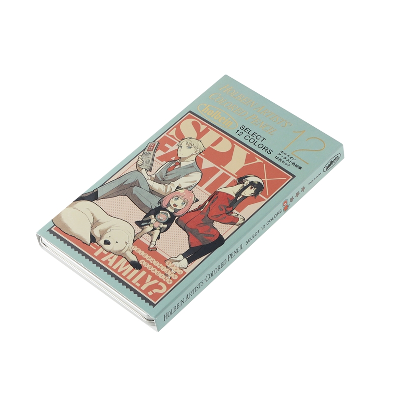 『ＳＰＹ×ＦＡＭＩＬＹ』ホルベインアーチスト色鉛筆　セレクトカラー　１２色セット　ＢＤ２