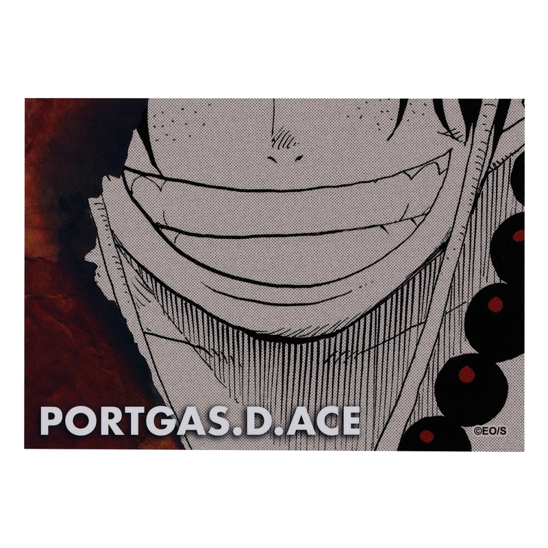 『ＯＮＥ　ＰＩＥＣＥ』ルフィとエースの志メモ　ブロマイド付き　ＢＤ２