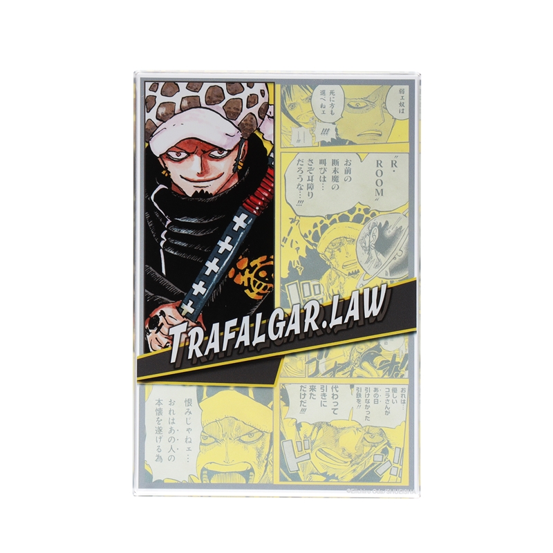 『ＯＮＥ　ＰＩＥＣＥ』アクリルブロック　“ＨＥＲＯＥＳ”　トラファルガー・ロー　ＢＤ４