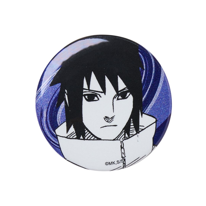 『ＮＡＲＵＴＯ－ナルト－』缶バッジ４個セット　ＥＭＯＴＩＯＮＳ　うちはサスケ　ＢＤ４