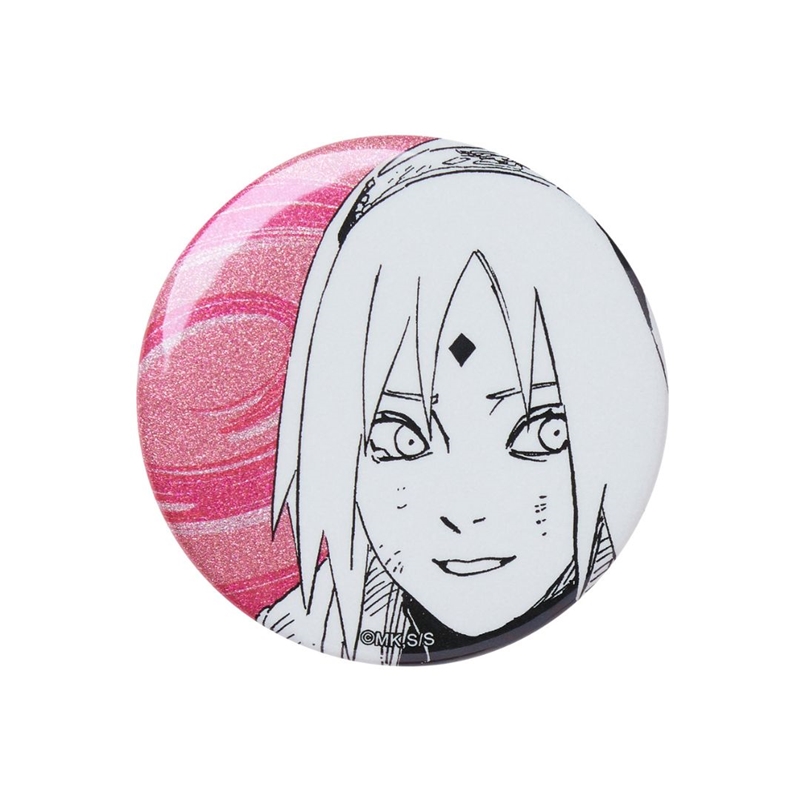 『ＮＡＲＵＴＯ－ナルト－』缶バッジ４個セット　ＥＭＯＴＩＯＮＳ　春野サクラ　ＢＤ４