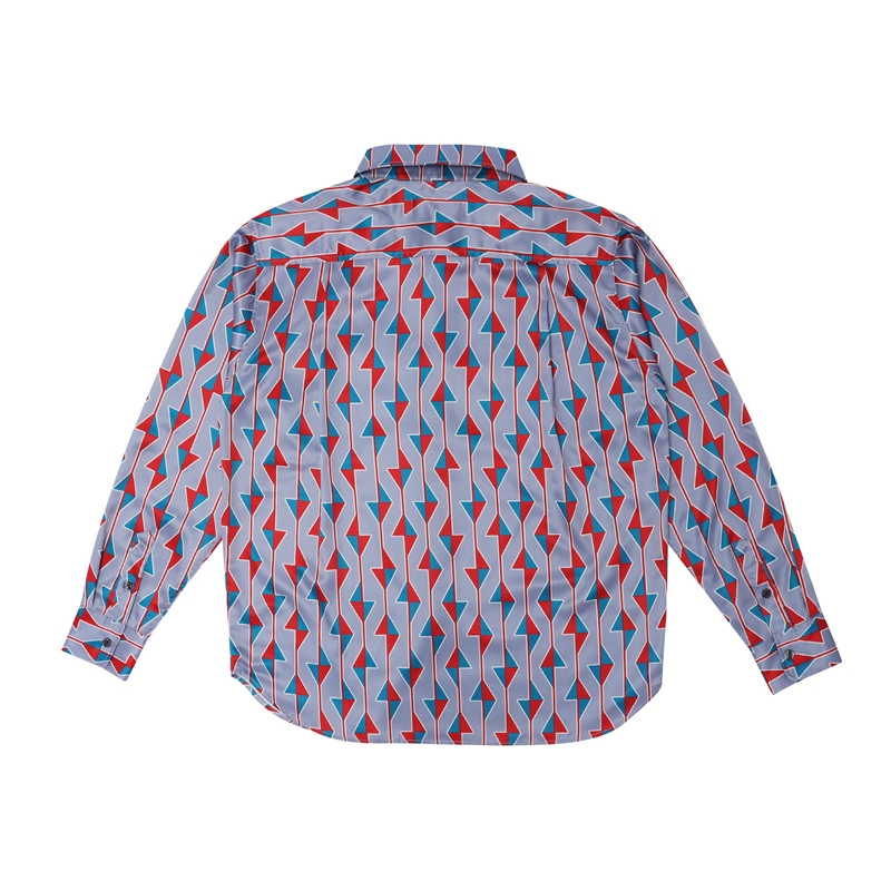 『ＳＡＫＡＭＯＴＯ　ＤＡＹＳ』南雲の柄シャツ　Ｍサイズ　ＢＥ１ Mサイズ