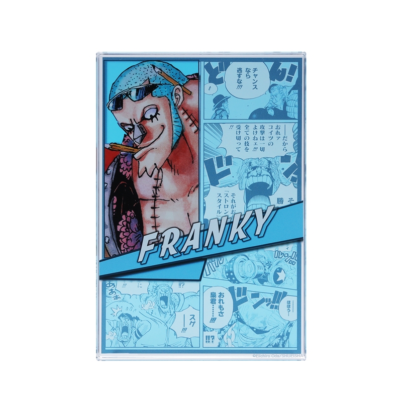 『ＯＮＥ　ＰＩＥＣＥ』アクリルブロック　“ＨＥＲＯＥＳ”　フランキー　ＢＥ１