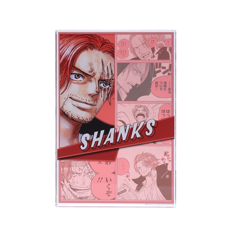 『ＯＮＥ　ＰＩＥＣＥ』アクリルブロック　“ＨＥＲＯＥＳ”　シャンクス　ＢＥ１