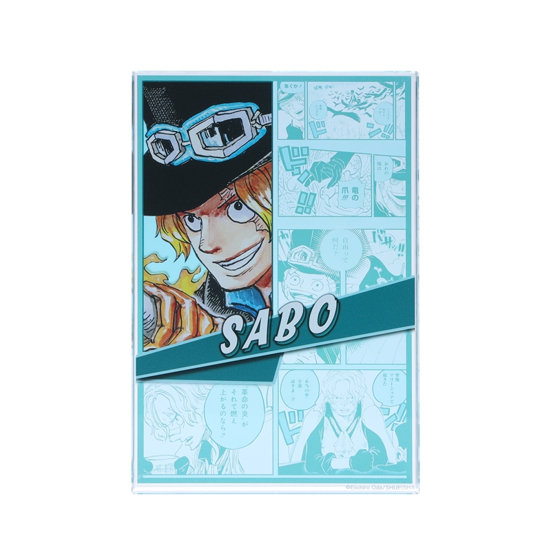 『ＯＮＥ　ＰＩＥＣＥ』アクリルブロック　“ＨＥＲＯＥＳ”　サボ　ＢＥ１