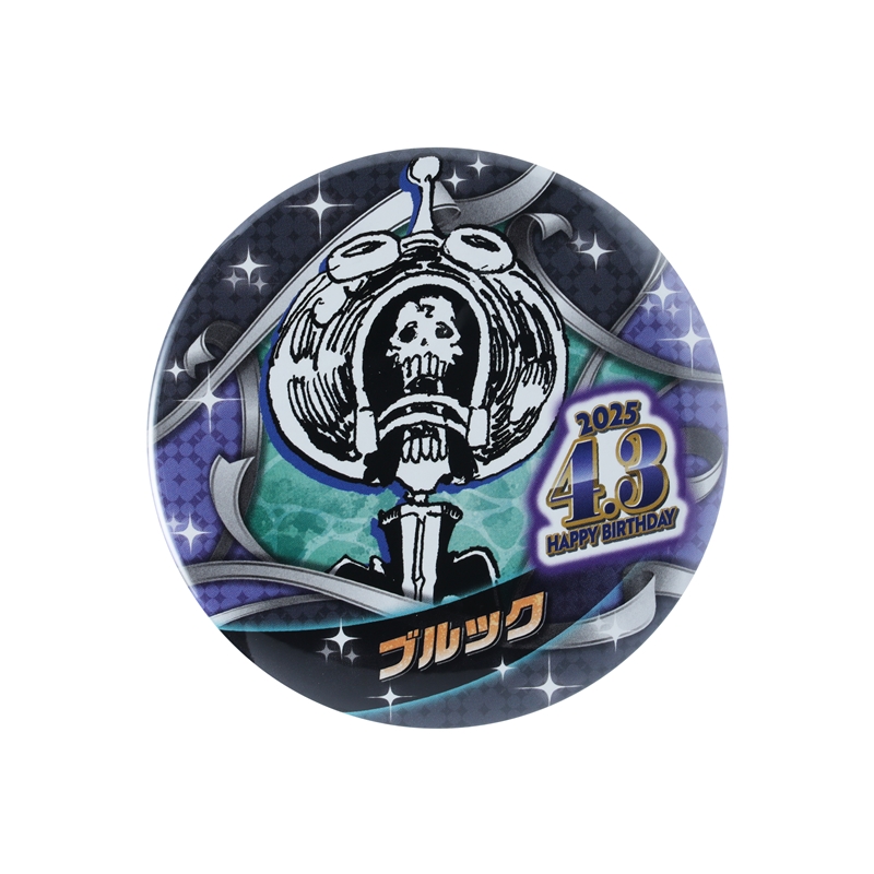 『ＯＮＥ　ＰＩＥＣＥ』バースデイ缶バッジ　ブルック　ＢＥ２