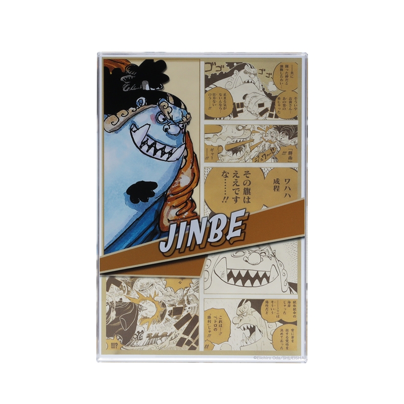 『ＯＮＥ　ＰＩＥＣＥ』アクリルブロック　“ＨＥＲＯＥＳ”　ジンベエ　ＢＥ２