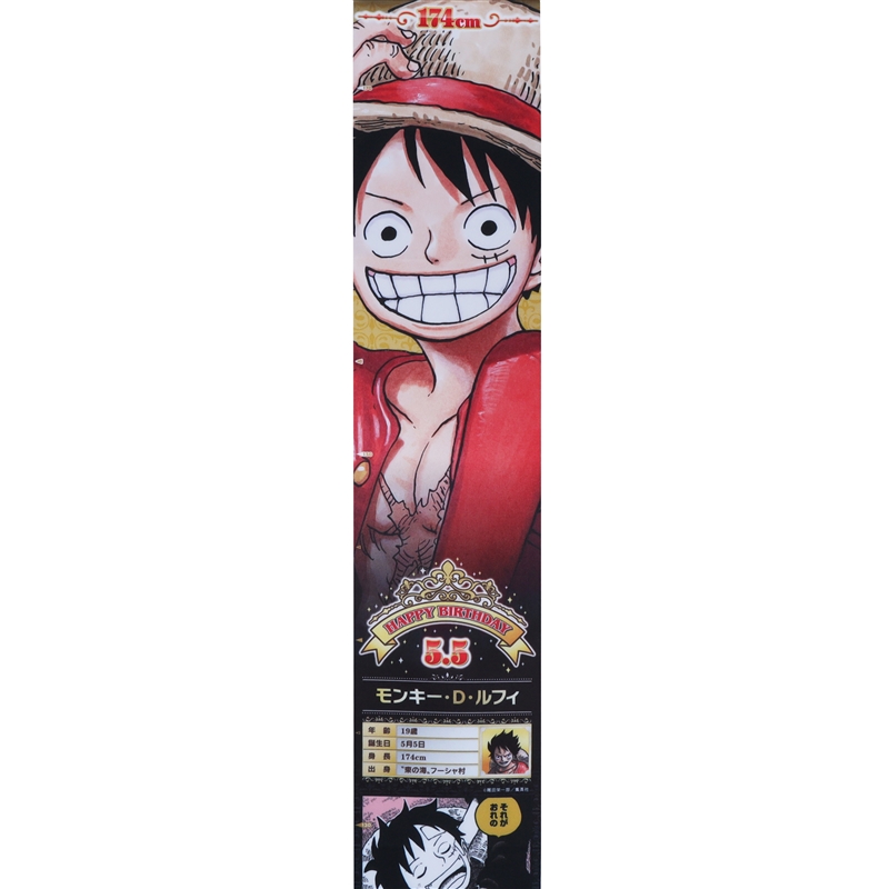 『ＯＮＥ　ＰＩＥＣＥ』バースデイメジャークロス　モンキー・Ｄ・ルフィ　　ＢＥ２