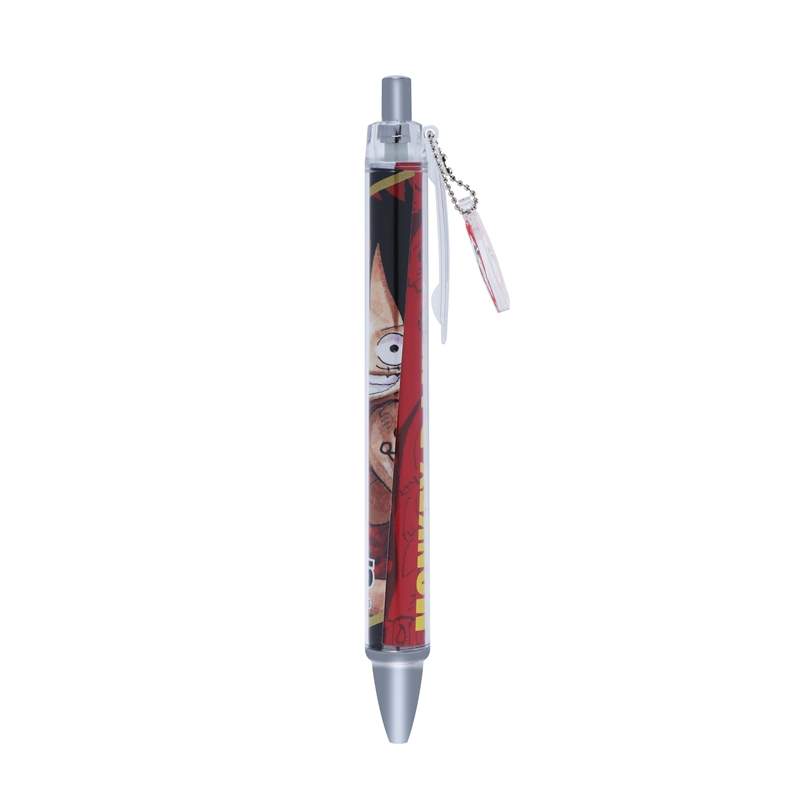 『ＯＮＥ　ＰＩＥＣＥ』フェイスチャーム付きシャープペン　モンキー・Ｄ・ルフィ　ＢＥ２