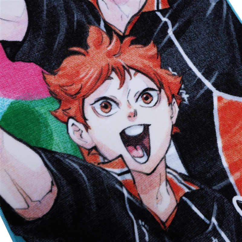 『ハイキュー！！』フルカラーフェイスタオル　キービジュアル　＜ハイキュー！！　ＦＡＮ　ＰＡＲＫ＞　ＢＥ２