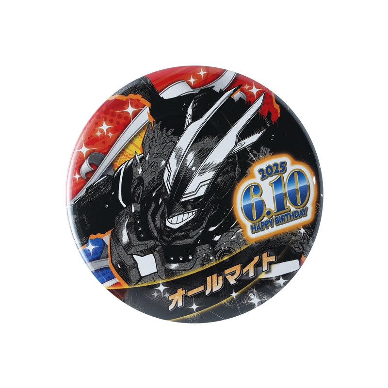 『僕のヒーローアカデミア』バースデイ缶バッジ　オールマイト　ＢＥ２