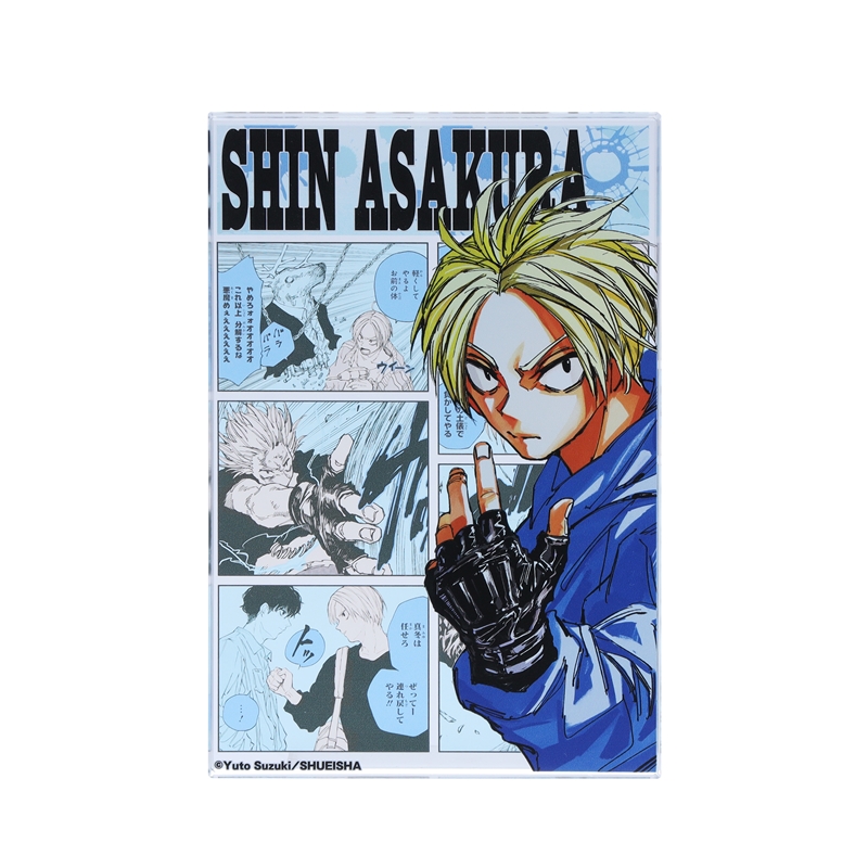 『ＳＡＫＡＭＯＴＯ　ＤＡＹＳ』アクリルブロック　“ＨＥＲＯＥＳ”　朝倉シン　ＢＥ２