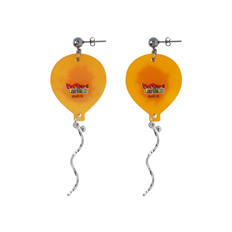 『ハイキュー！！』ヒナガラスとカゲガラスのバルーンピアス＆イヤリングコンバーターセット　＜ハイキュー！！　ＦＡＮ　ＰＡＲＫ＞　ＢＥ２