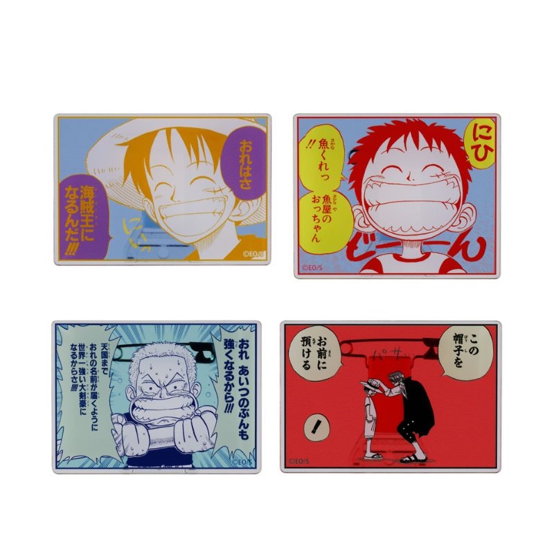 『ＯＮＥ　ＰＩＥＣＥ』名言アクリルバッジコレクション　第１弾　全種セット　（全１４種入り）　ＢＥ３－ＯＰＤ