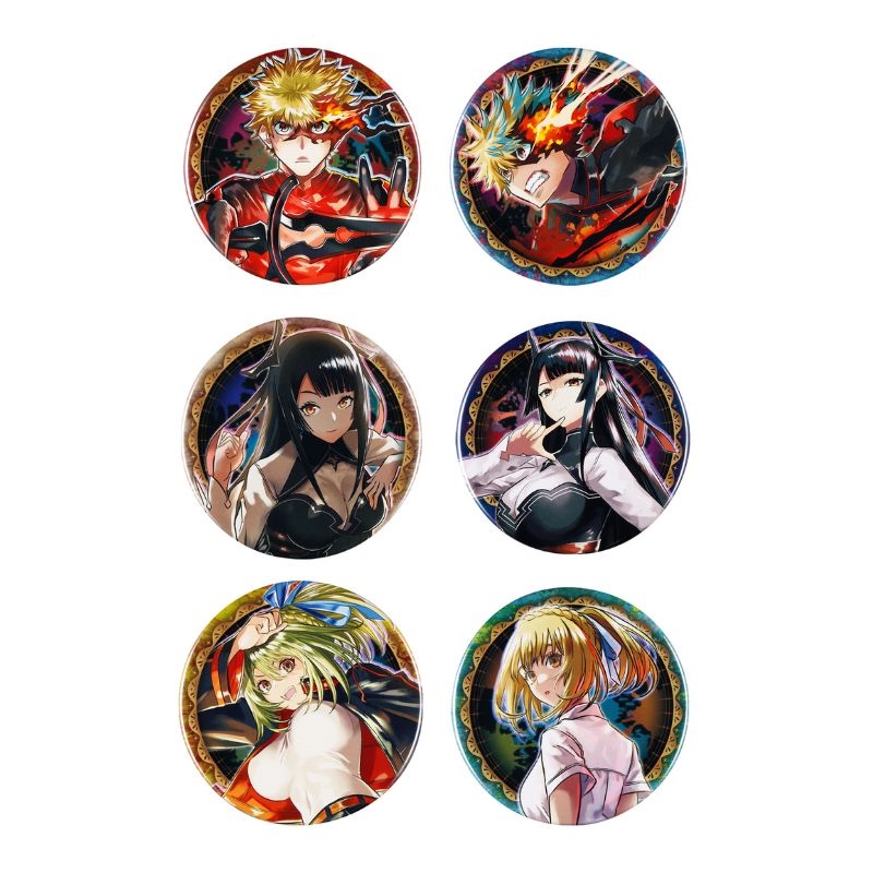 『鵺の陰陽師』コレクション缶バッジ　第１弾　（全１８種／ランダム１種入り）　ＢＥ４