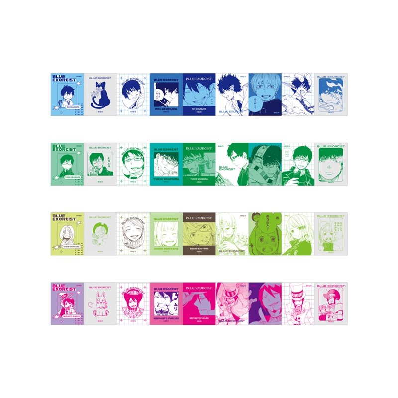 『青の祓魔師』ベローズステッカーセット　ＢＥ４－ＪＳ
