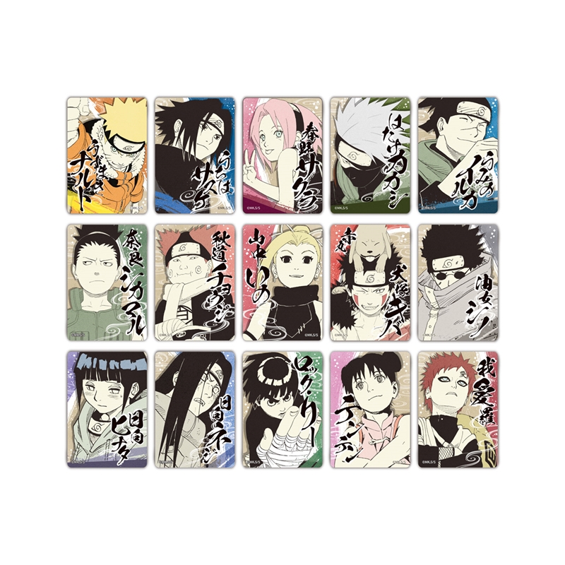 『ＮＡＲＵＴＯ－ナルト－』マグネットステッカーコレクション　第２弾　（全３０種／ランダム２種入り）　ＢＥ４－ＪＳ