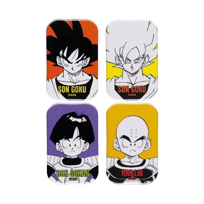 『ＤＲＡＧＯＮ　ＢＡＬＬ』スクエア缶バッジコレクション（スタンド付き）　第１弾　（全１２種／ランダム１種入り）　ＢＥ４