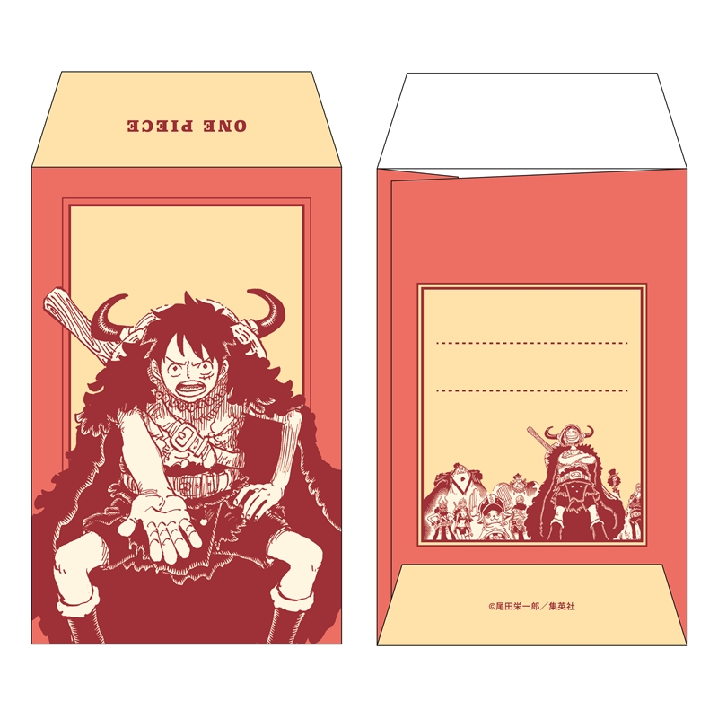 『ＯＮＥ　ＰＩＥＣＥ』ポチ袋　（全３種×２枚入り）　ＢＥ４－ＪＳ