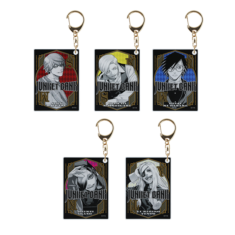 『ジャンケットバンク』トランプ風アクリルキーホルダーコレクション　第１弾　（全１５種／ランダム１種入り）　ＢＥ４－ＪＳ