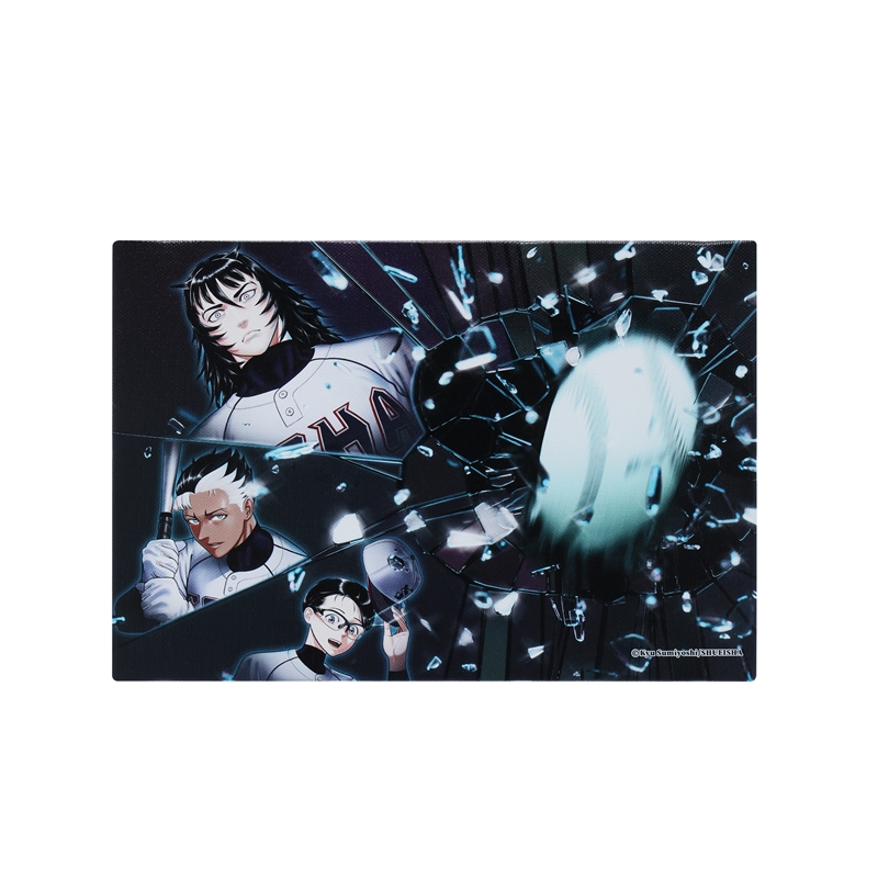 『サンキューピッチ』フルカラーアートボード　第１話カラーページ　［ＪＵＭＰ　ＡＲＴ　ＢＯＡＲＤ　ＧＡＬＬＥＲＹ］　ＢＥ４