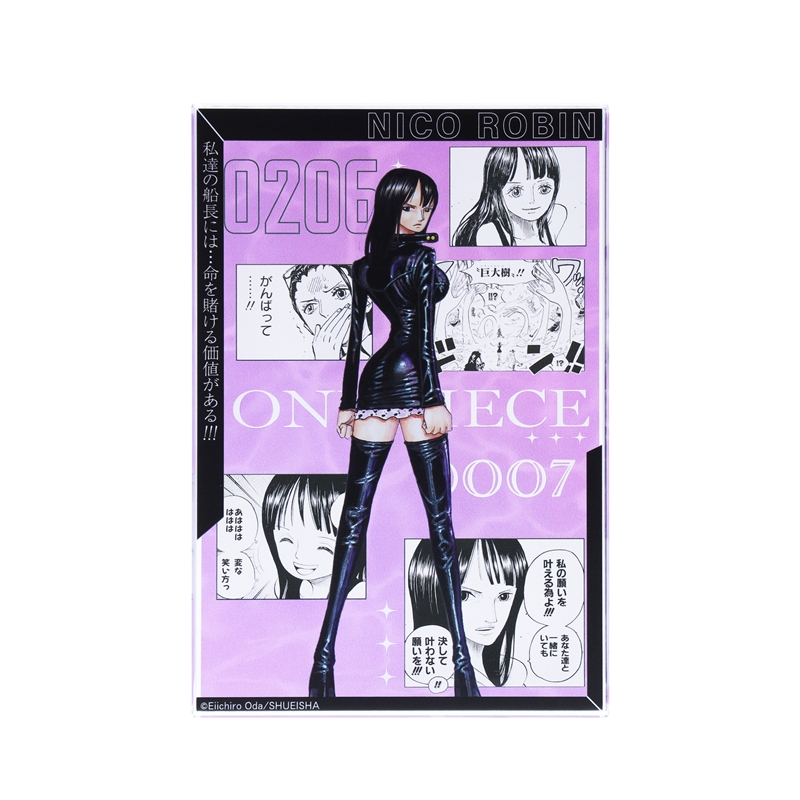 『ＯＮＥ　ＰＩＥＣＥ』アクリルブロック　“ＨＥＲＯＥＳ”　ニコ・ロビン　ＢＦ１