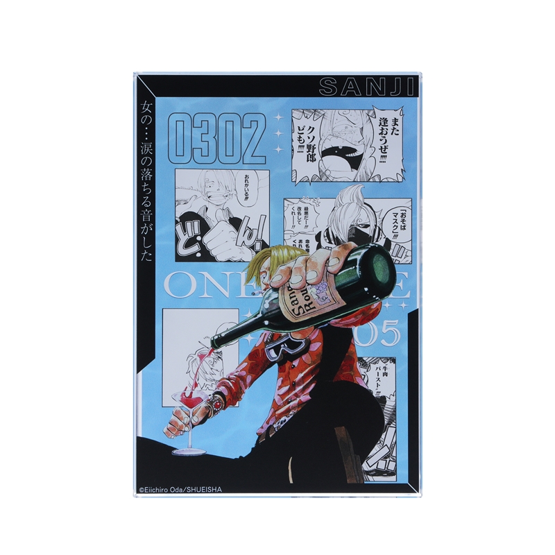 『ＯＮＥ　ＰＩＥＣＥ』アクリルブロック　“ＨＥＲＯＥＳ”　サンジ　ＢＦ１