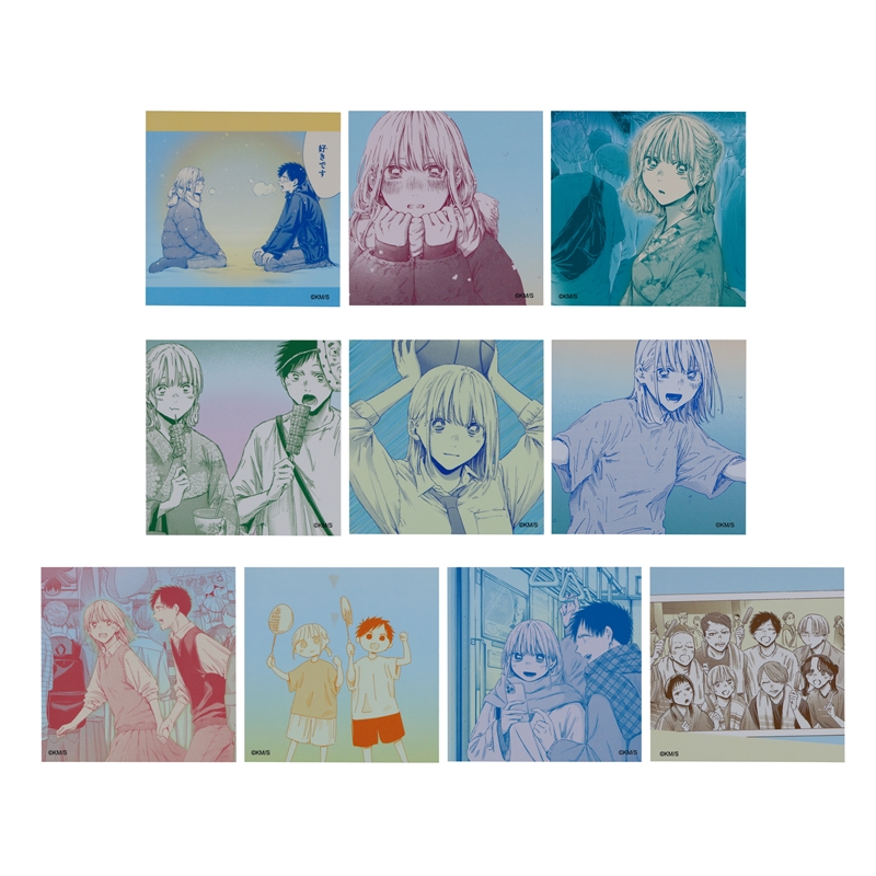 『アオのハコ』ハコ入りスクエアステッカーセット　（１０枚入り）　ＢＦ１