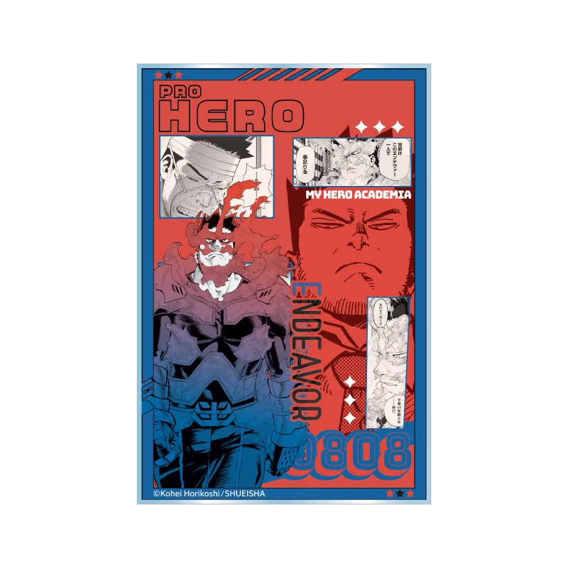 『僕のヒーローアカデミア』アクリルブロック　“ＨＥＲＯＥＳ”　エンデヴァー　ＢＦ３