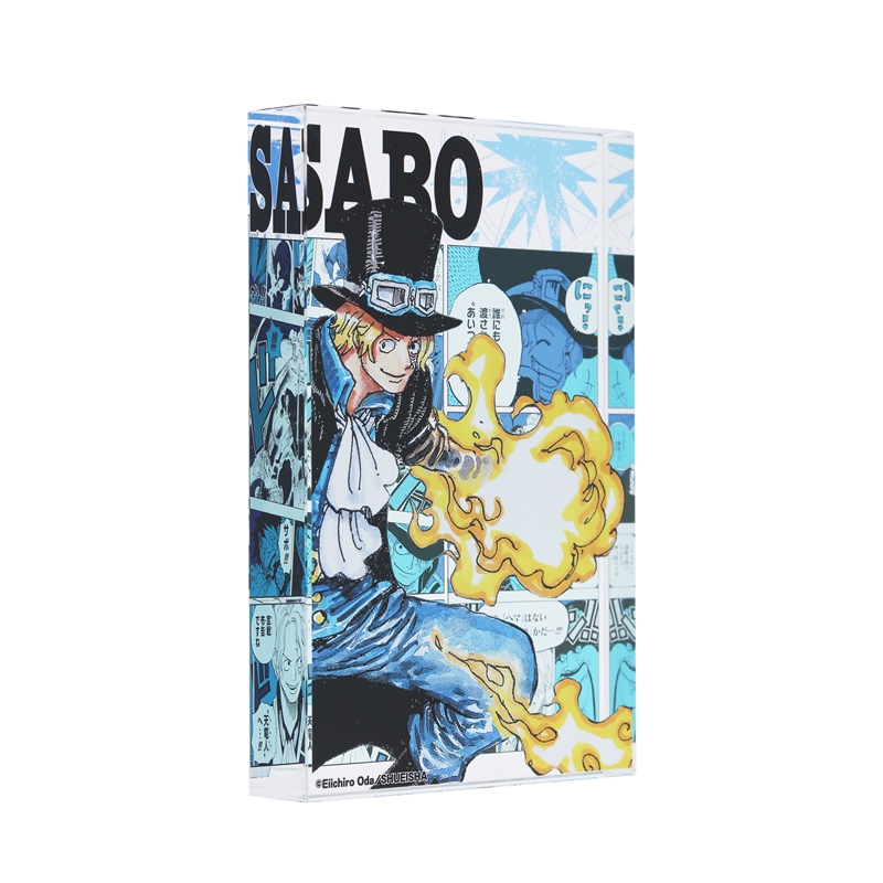 『ＯＮＥ　ＰＩＥＣＥ』アクリルブロック　“ＨＥＲＯＥＳ”　サボ　ＢＣ１