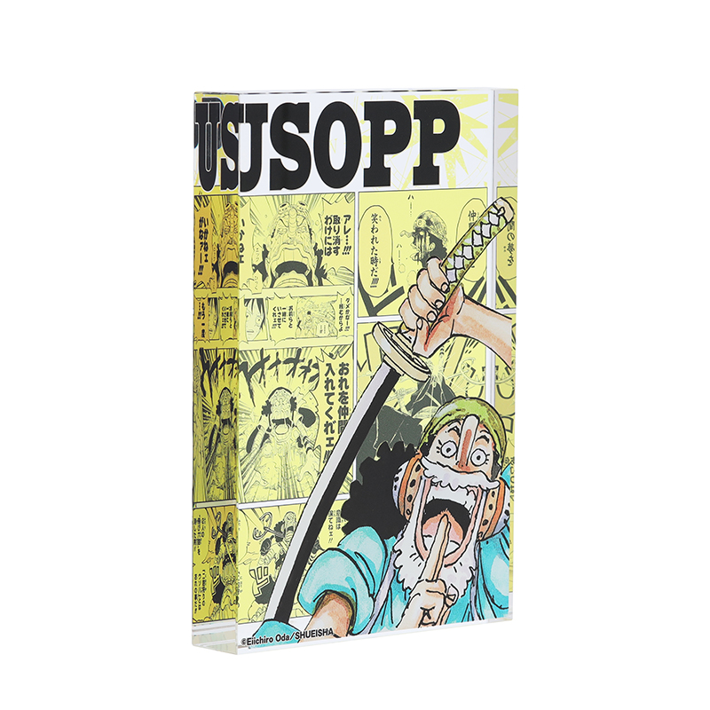 『ＯＮＥ　ＰＩＥＣＥ』アクリルブロック　“ＨＥＲＯＥＳ”　ウソップ　ＢＣ２