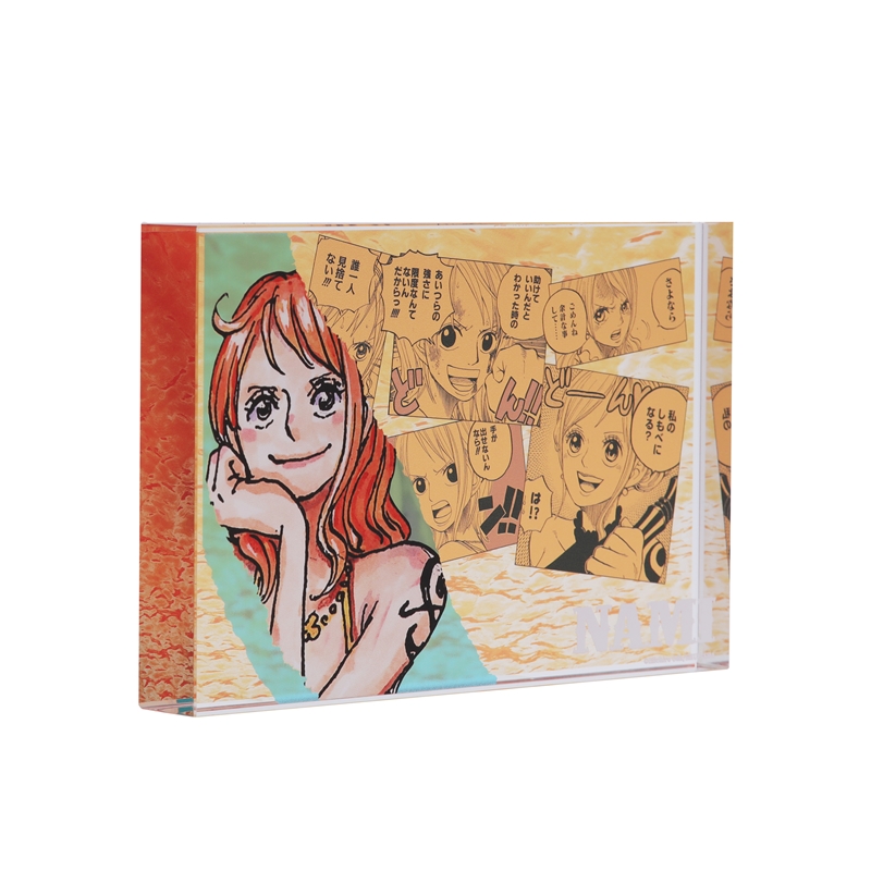 『ＯＮＥ　ＰＩＥＣＥ』アクリルブロック　“ＨＥＲＯＥＳ”　ナミ　ＢＣ３