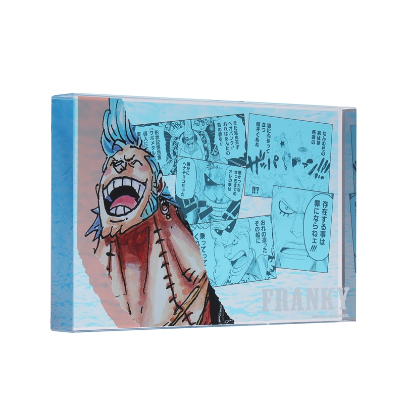 『ＯＮＥ　ＰＩＥＣＥ』アクリルブロック　“ＨＥＲＯＥＳ”　フランキー　ＢＤ１