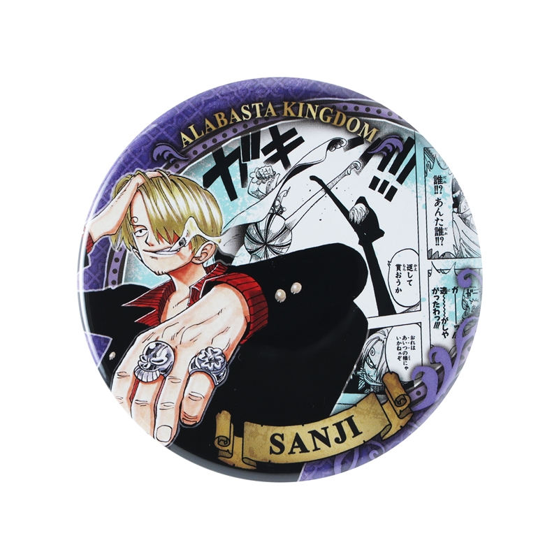 『ＯＮＥ　ＰＩＥＣＥ』コレクション缶バッジ“ＨＥＲＯＥＳ”　【サンジ】　第２弾　（全１０種／ランダム１種入り）　ＢＤ１