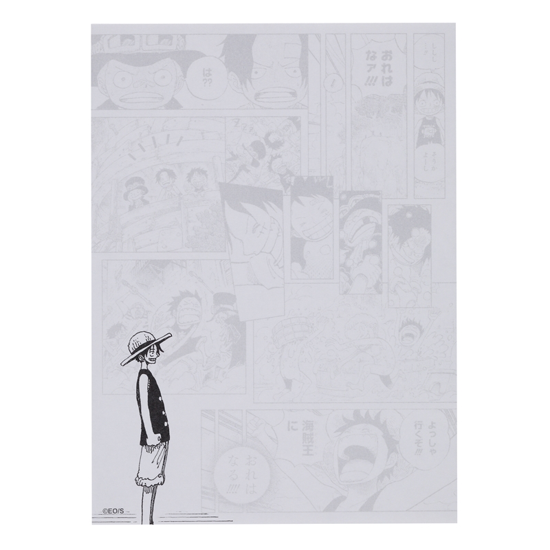 『ＯＮＥ　ＰＩＥＣＥ』ルフィとエースの志メモ　ブロマイド付き　ＢＤ２