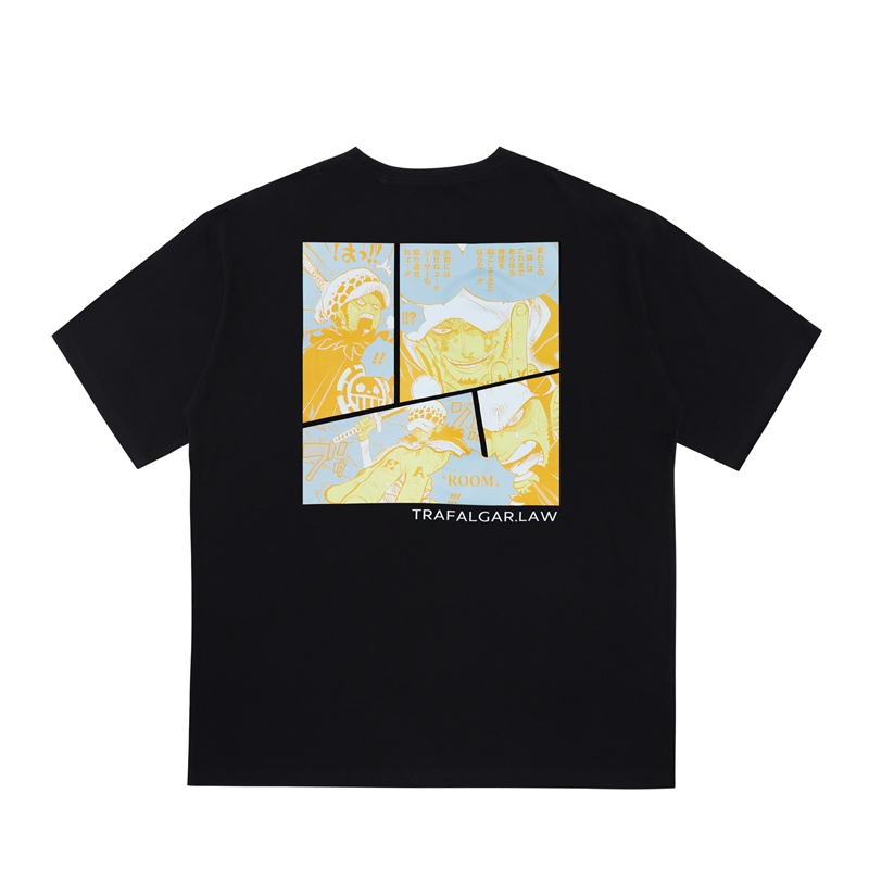 『ＯＮＥ　ＰＩＥＣＥ』ポケット付きビッグシルエットＴシャツ　“ＨＥＲＯＥＳ”　トラファルガー・ロー　ＢＤ４