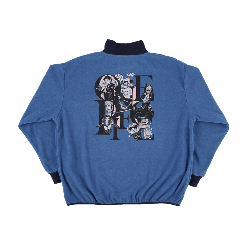 『ＯＮＥ　ＰＩＥＣＥ』フリースハーフジッププルオーバー　フリーサイズ　ＢＤ４－ＪＳ