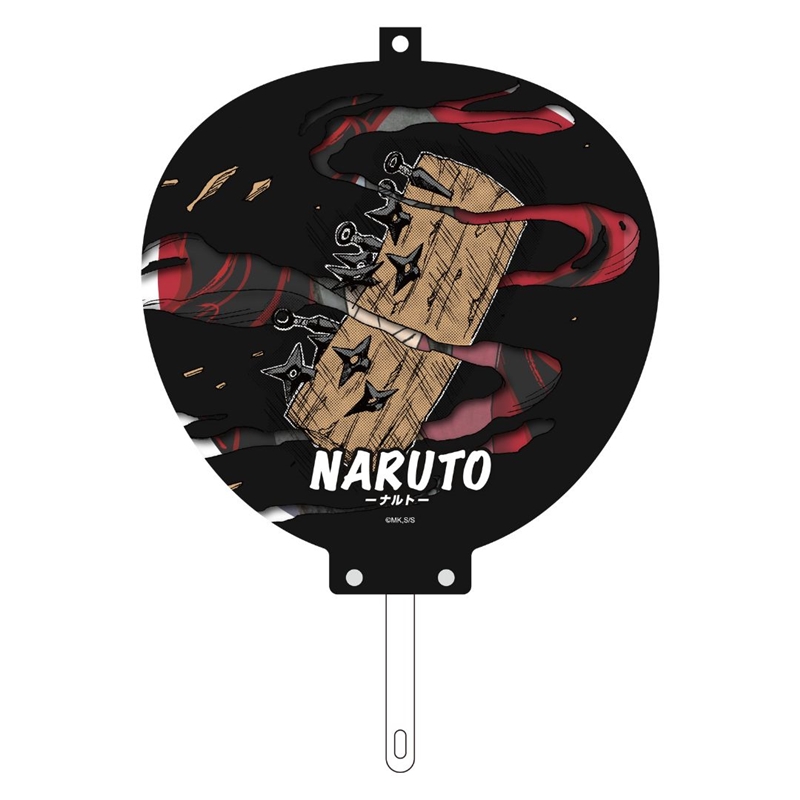 『ＮＡＲＵＴＯ－ナルト－』こっそり応援…！　忍うちわ（変わり身ケース付き）　うちはイタチ　ＢＤ４