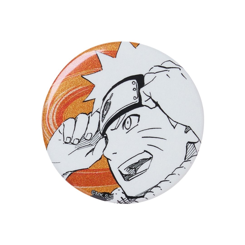 『ＮＡＲＵＴＯ－ナルト－』缶バッジ４個セット　ＥＭＯＴＩＯＮＳ　うずまきナルト　ＢＤ４