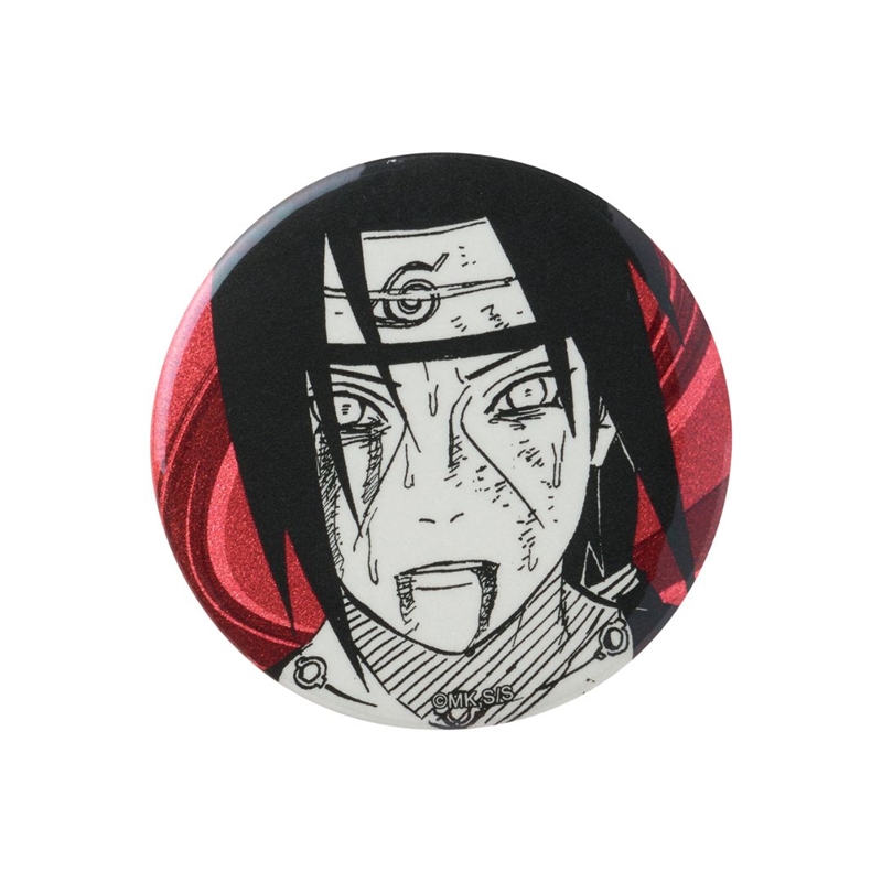 『ＮＡＲＵＴＯ－ナルト－』缶バッジ４個セット　ＥＭＯＴＩＯＮＳ　うちはイタチ　ＢＤ４