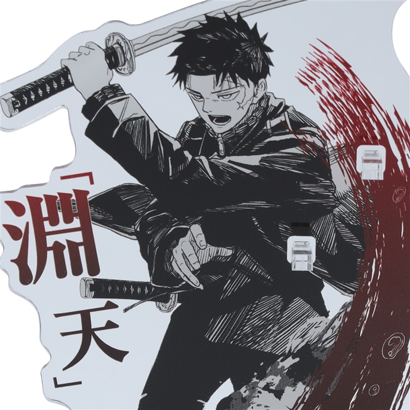 『カグラバチ』妖刀「淵天」　［ＴＨＥ　ＭＥＴＡＬ　ＦＩＧＵＲＥ］　ディスプレイアクリルスタンド付き　ＢＤ４－ＪＦ