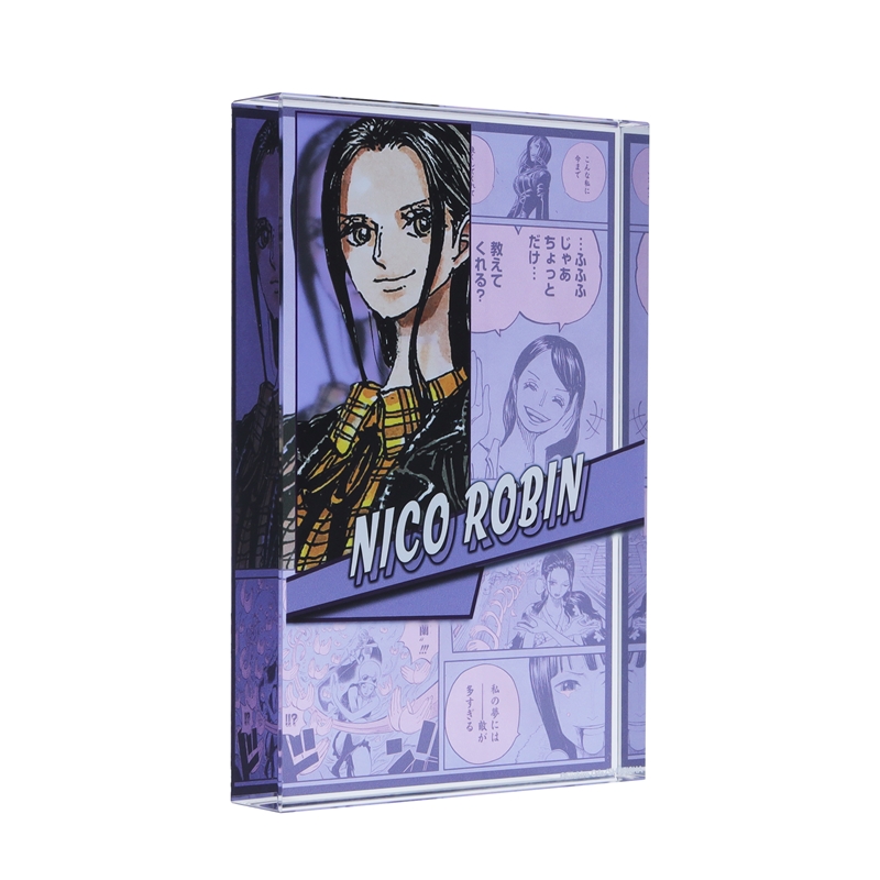 『ＯＮＥ　ＰＩＥＣＥ』アクリルブロック　“ＨＥＲＯＥＳ”　ニコ・ロビン　ＢＥ１