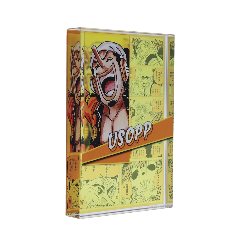 『ＯＮＥ　ＰＩＥＣＥ』アクリルブロック　“ＨＥＲＯＥＳ”　ウソップ　ＢＥ２