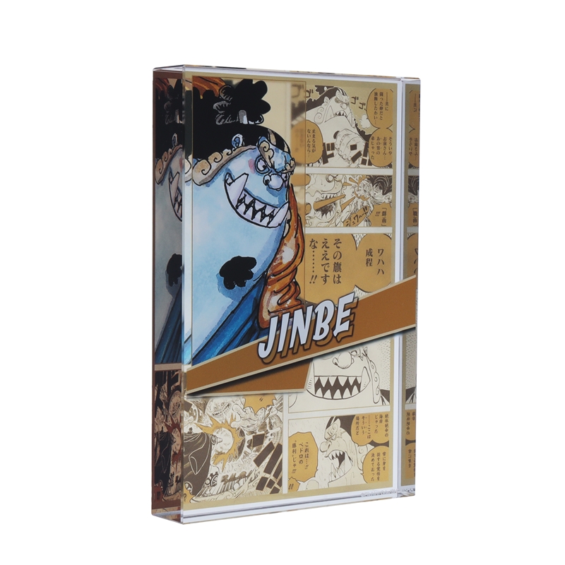 『ＯＮＥ　ＰＩＥＣＥ』アクリルブロック　“ＨＥＲＯＥＳ”　ジンベエ　ＢＥ２