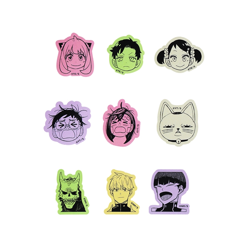 「少年ジャンプ＋」フレークステッカー　ジャンプ＋パーティセット　＜少年ジャンプ＋展＞　ＢＥ２