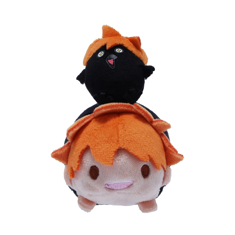 『ハイキュー！！』のるキャラマスコット　キービジュアル　（日向＆ヒナガラス）　＜ハイキュー！！　ＦＡＮ　ＰＡＲＫ＞　ＢＥ２