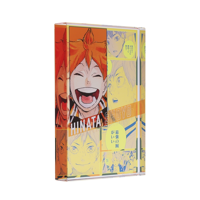 『ハイキュー！！』アクリルブロック　“ＨＥＲＯＥＳ”　日向翔陽　ＢＥ２