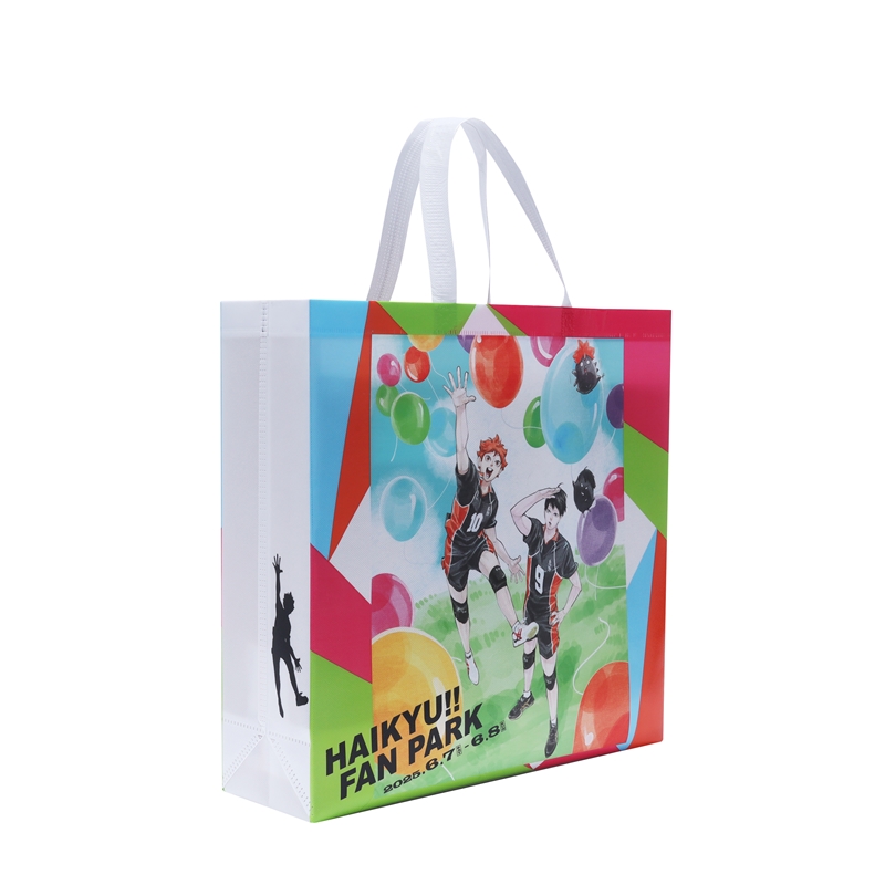 『ハイキュー！！』フルカラーショッピングバッグ　キービジュアル　＜ハイキュー！！　ＦＡＮ　ＰＡＲＫ＞　ＢＥ２