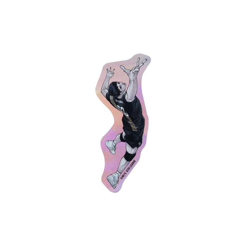 『ハイキュー！！』オーロラシャインステッカー　３枚セット　＜ＳＶリーグ＞　ＢＥ２